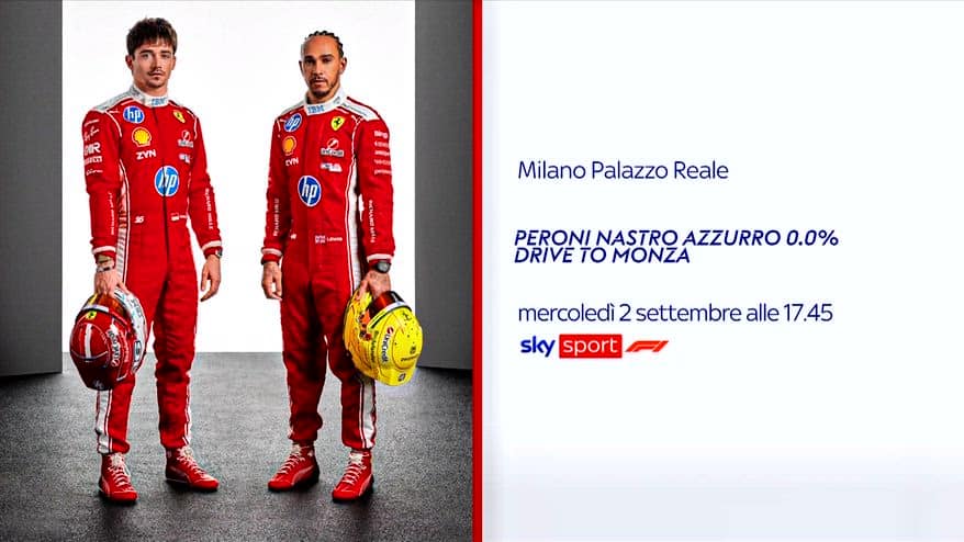 Drive to Monza: l'evento Ferrari il 2 settembre LIVE su Sky 
