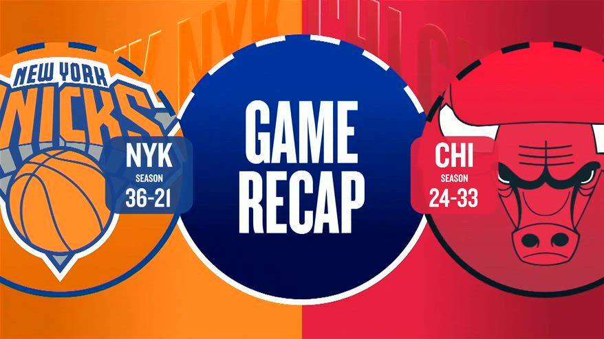 NBA Highlights: Chicago-New York 99-105
