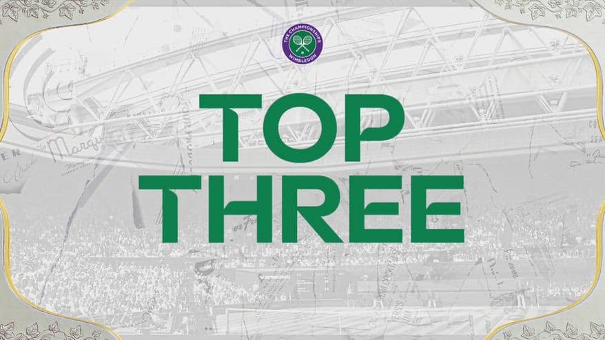Sinner-Zverev, la top 3 colpi della finale di Wimbledon