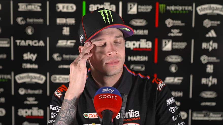 Bezzecchi: "Ginocchio una bega, ma va meglio di Silverstone"