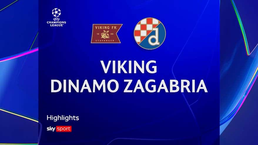 Viking-Dinamo Zagabria 3-1: gol e highlights