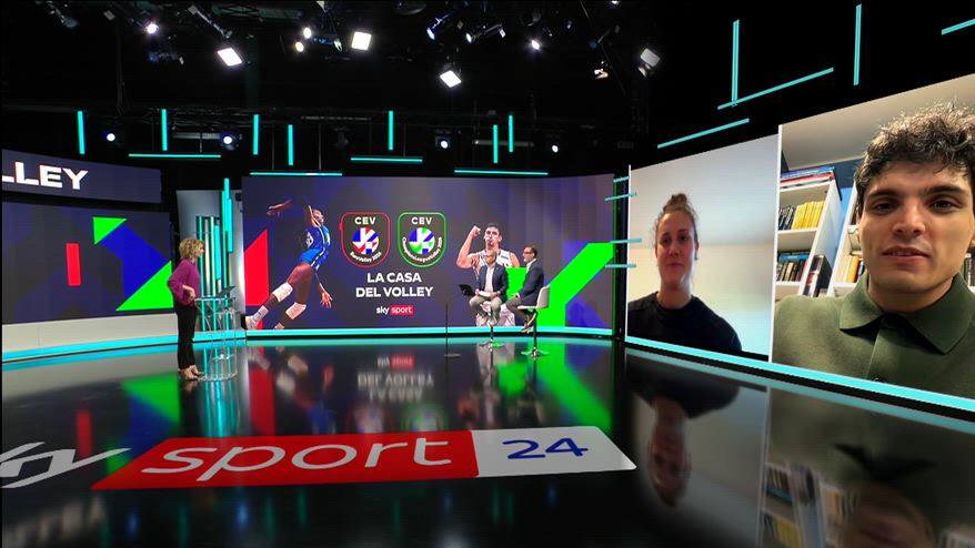 Casa dello Sport: su Sky Eurovolley maschile e femminile!