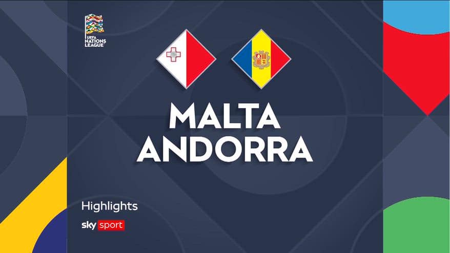 Malta-Andorra 1-0: gol e highlights