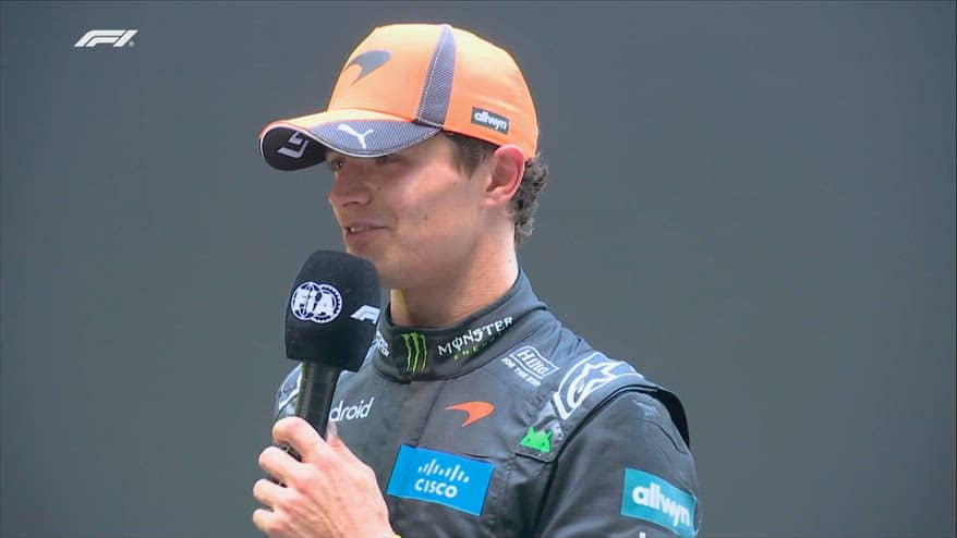 Norris: "Oggi sfortunato, ma nelle corse è così"