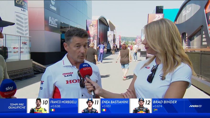 Cecchinello: "Spero che Bezzecchi torni 1° in classifica"