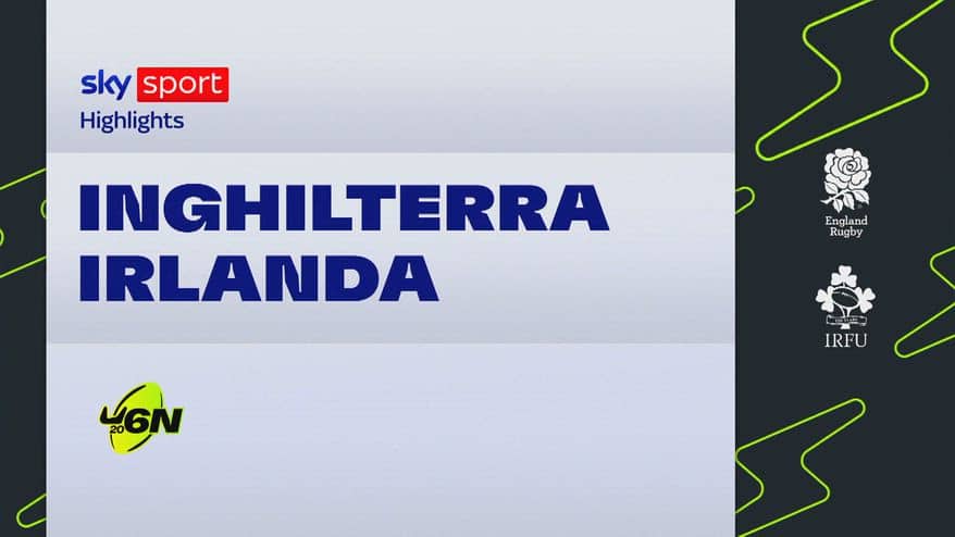 Inghilterra-Irlanda: highlights Sei Nazioni U20