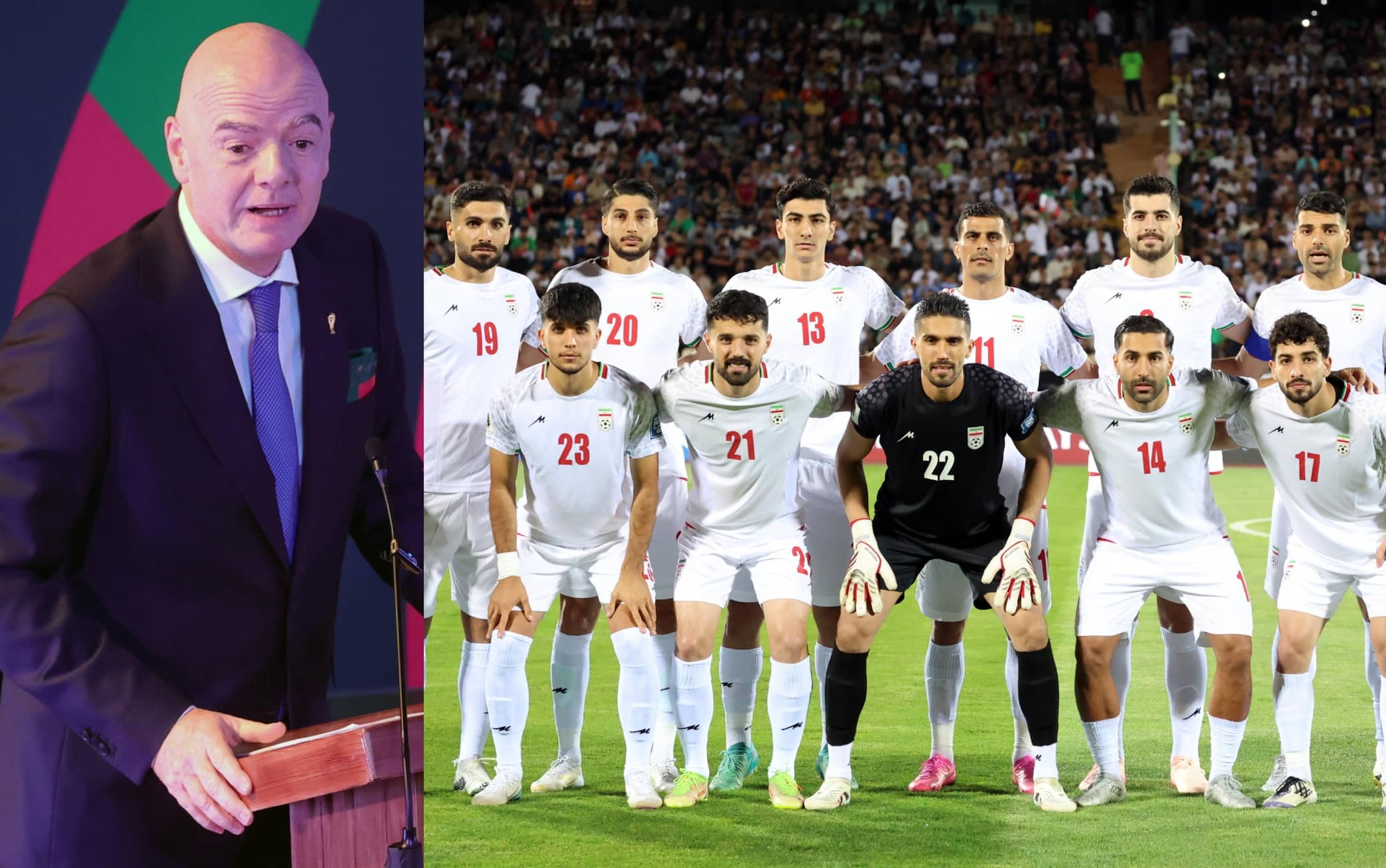 Infantino: "L'Iran sarà ai Mondiali e giocherà negli Usa come previsto"