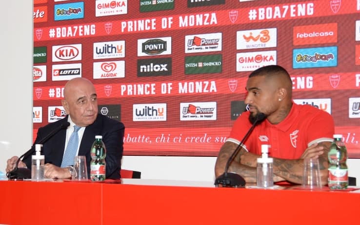 Galliani e Boateng