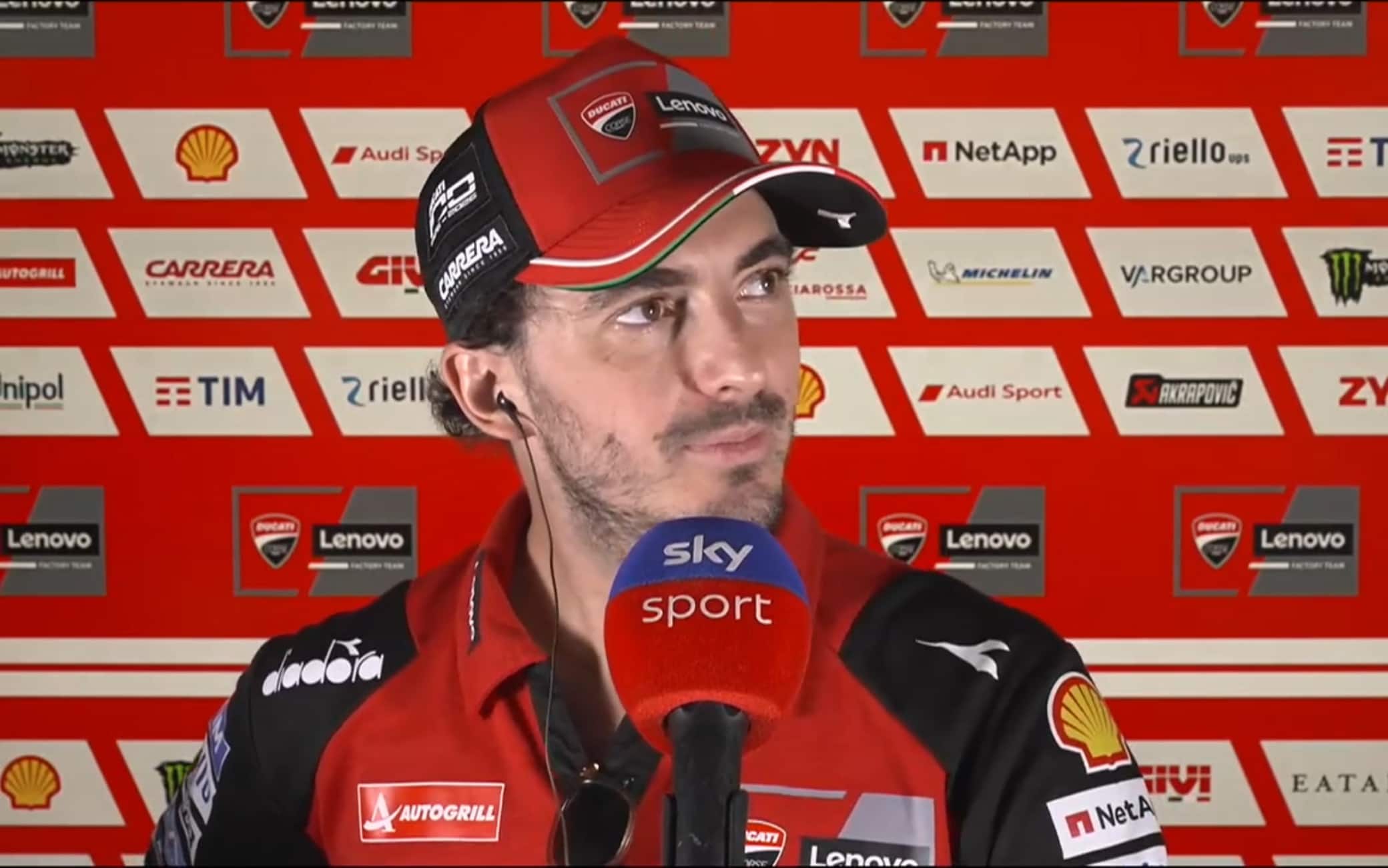 Bagnaia: "Tirare i remi in barca non mi si addice, do tutto ogni weekend"