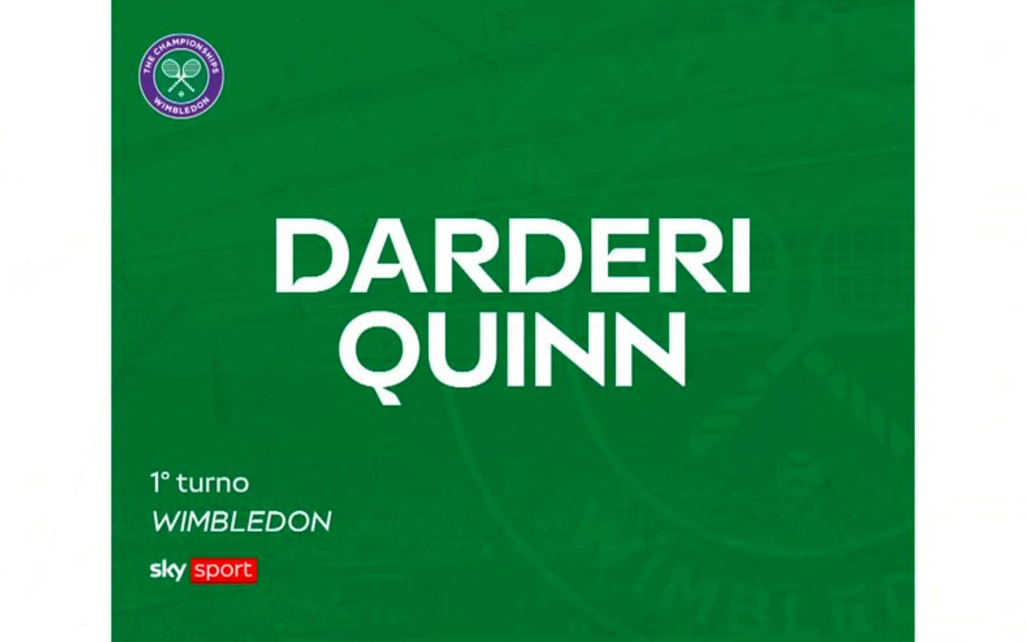 Darderi-Quinn: highlights Wimbledon