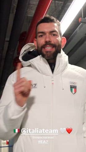 "Forza Italia Team" il tifo dell'Olimpia per Milano-Cortina