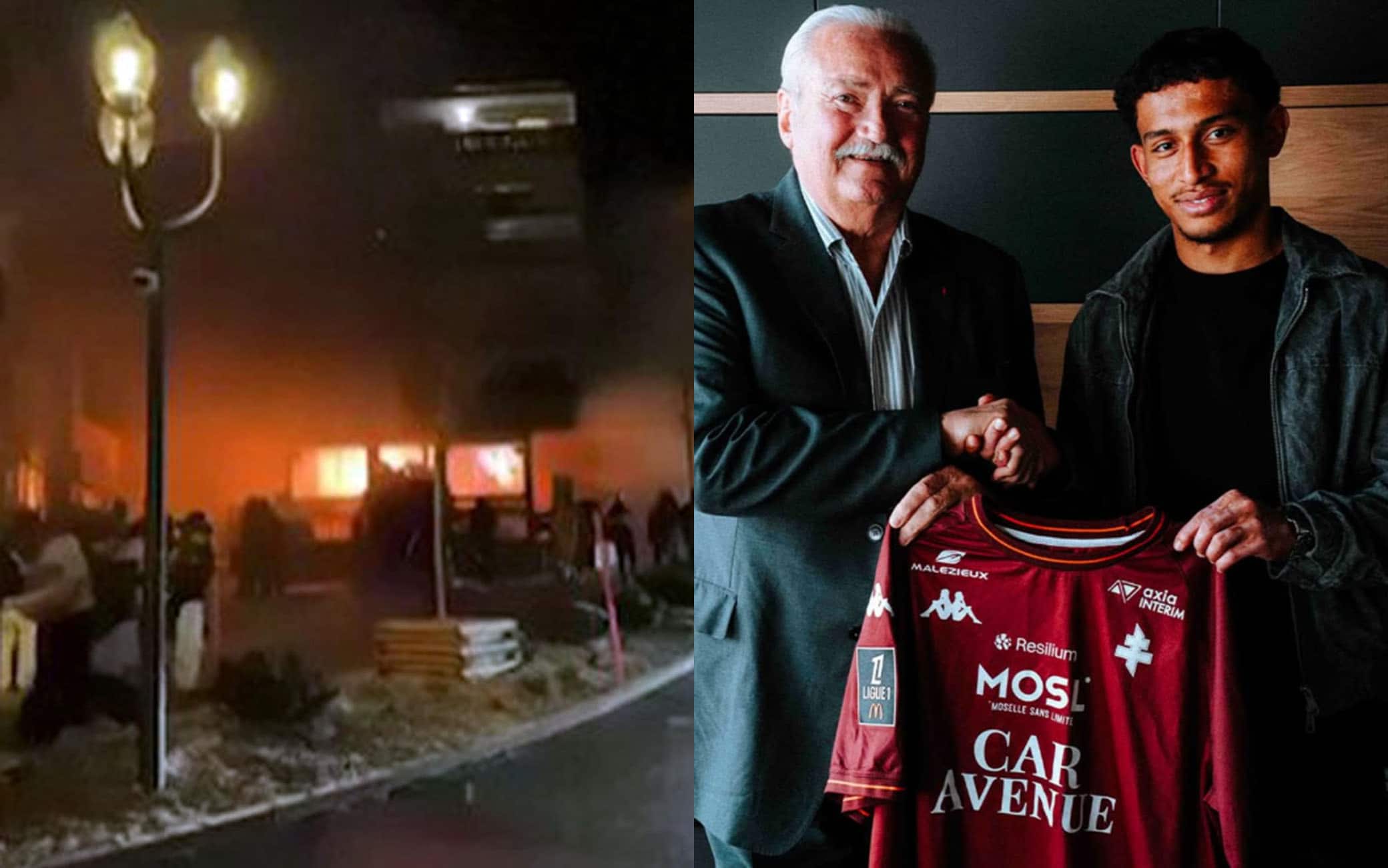 Tahirys Dos Santos, dall'incendio di Crans-Montana al primo contratto da pro col Metz