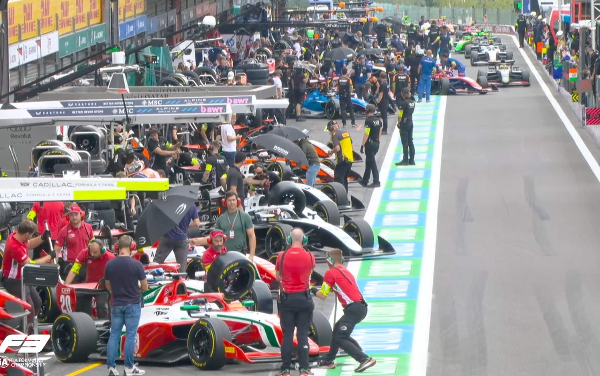 GP Belgio, caos totale in Formula 3: 11 penalità dopo la qualifica. VIDEO