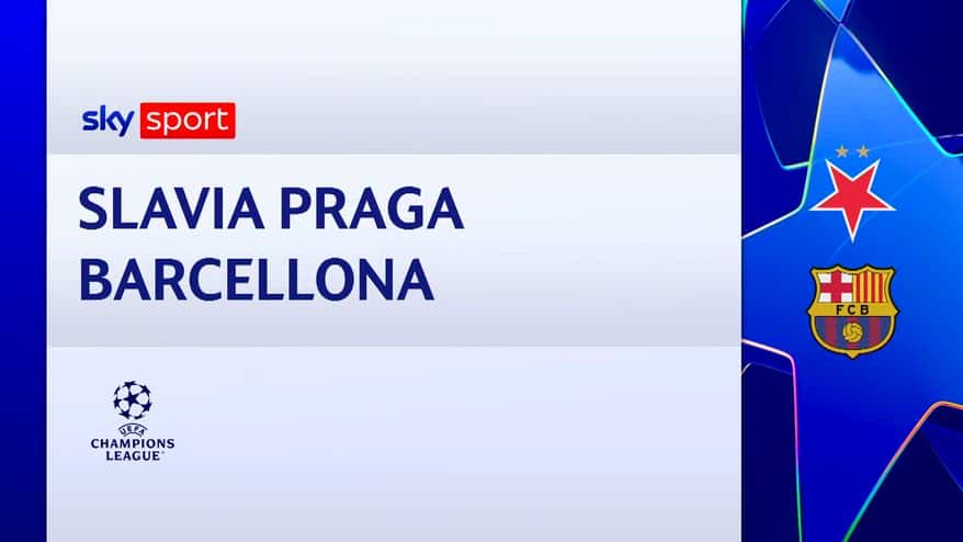 Slavia Praga-Barcellona 2-4: gol e highlights