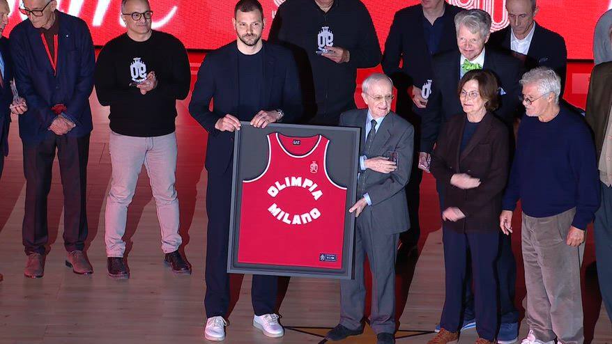 L'Olimpia Milano festeggia i 90 anni tra le leggende