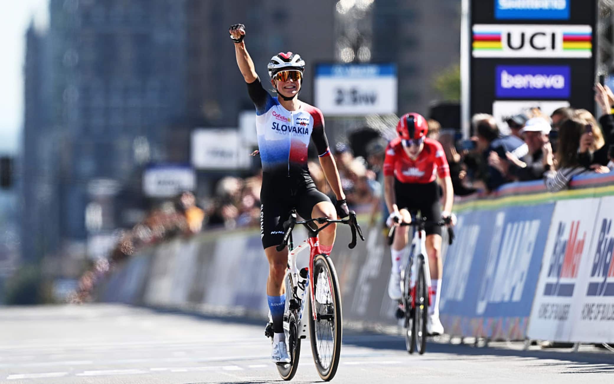 Mondiali ciclismo, Chladonova vince prova in linea Under 23 femminile
