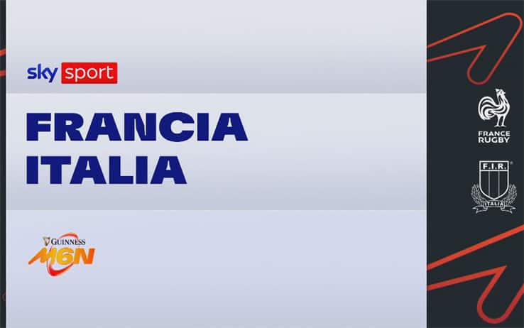 Francia-Italia: highlights Sei Nazioni
