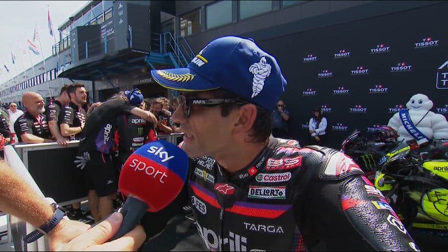 Martin: "Felice ed emozionato di fare pole ad Assen"