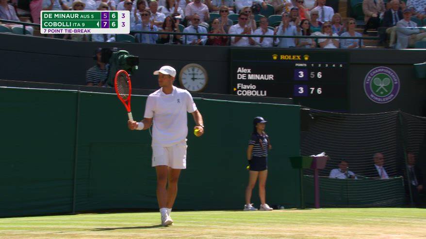 Cobolli, dritto vincente no look: che show con De Minaur!