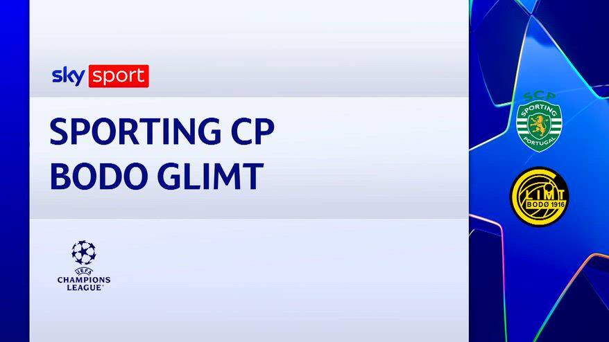 Sporting Lisbona-Bodo Glimt 5-0: il video dei gol