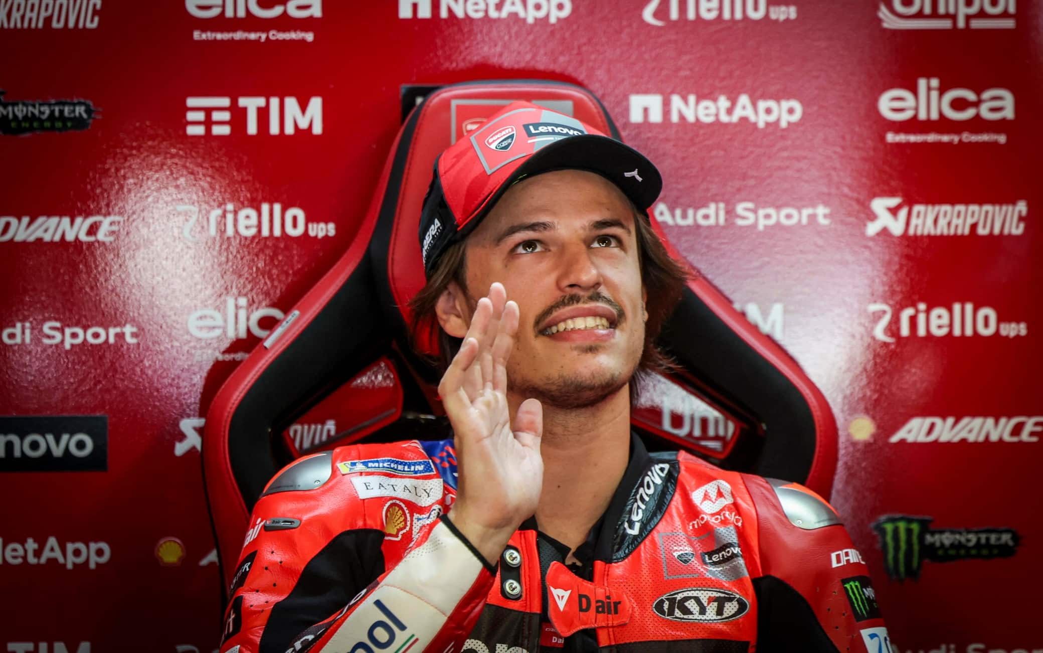 MotoGP, test al Mugello per Nicolò Bulega con la nuova Ducati 850cc
