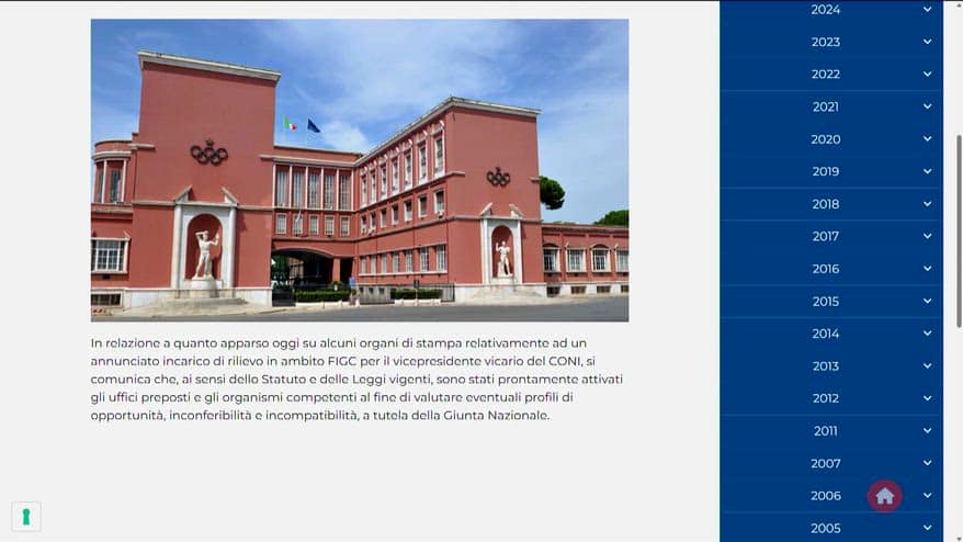 Bianchedi in Nazionale, Coni: "Valutiamo incompatibilità"