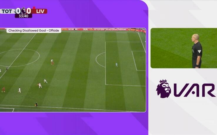 L'errore arbitrale in Liverpool-Tottenham: la posizione di Diaz era regolare