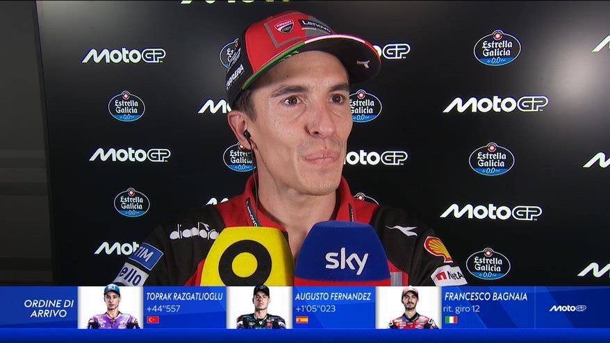 Marquez: "Obiettivo realistico per oggi era il 3°-4° posto"