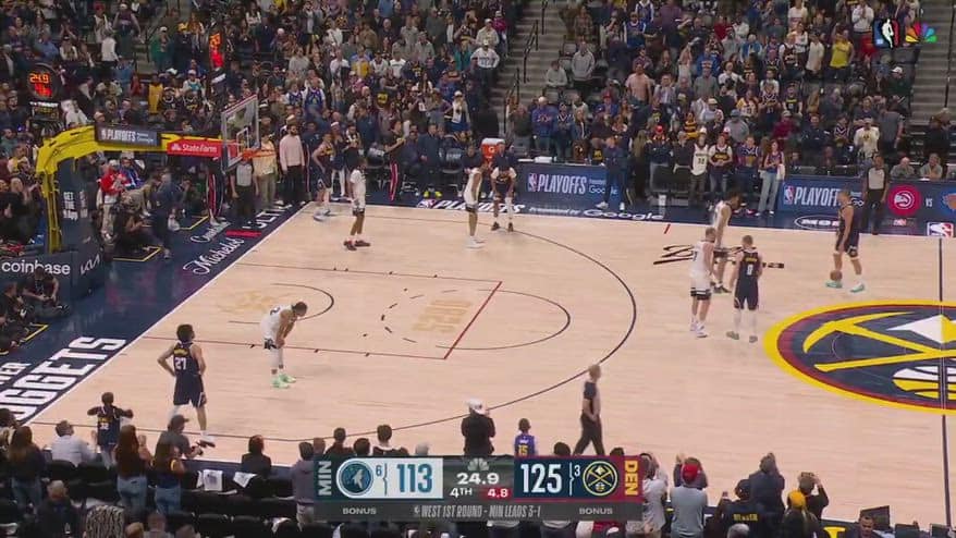 NBA, ancora scintille tra Jokic e i Timberwolves