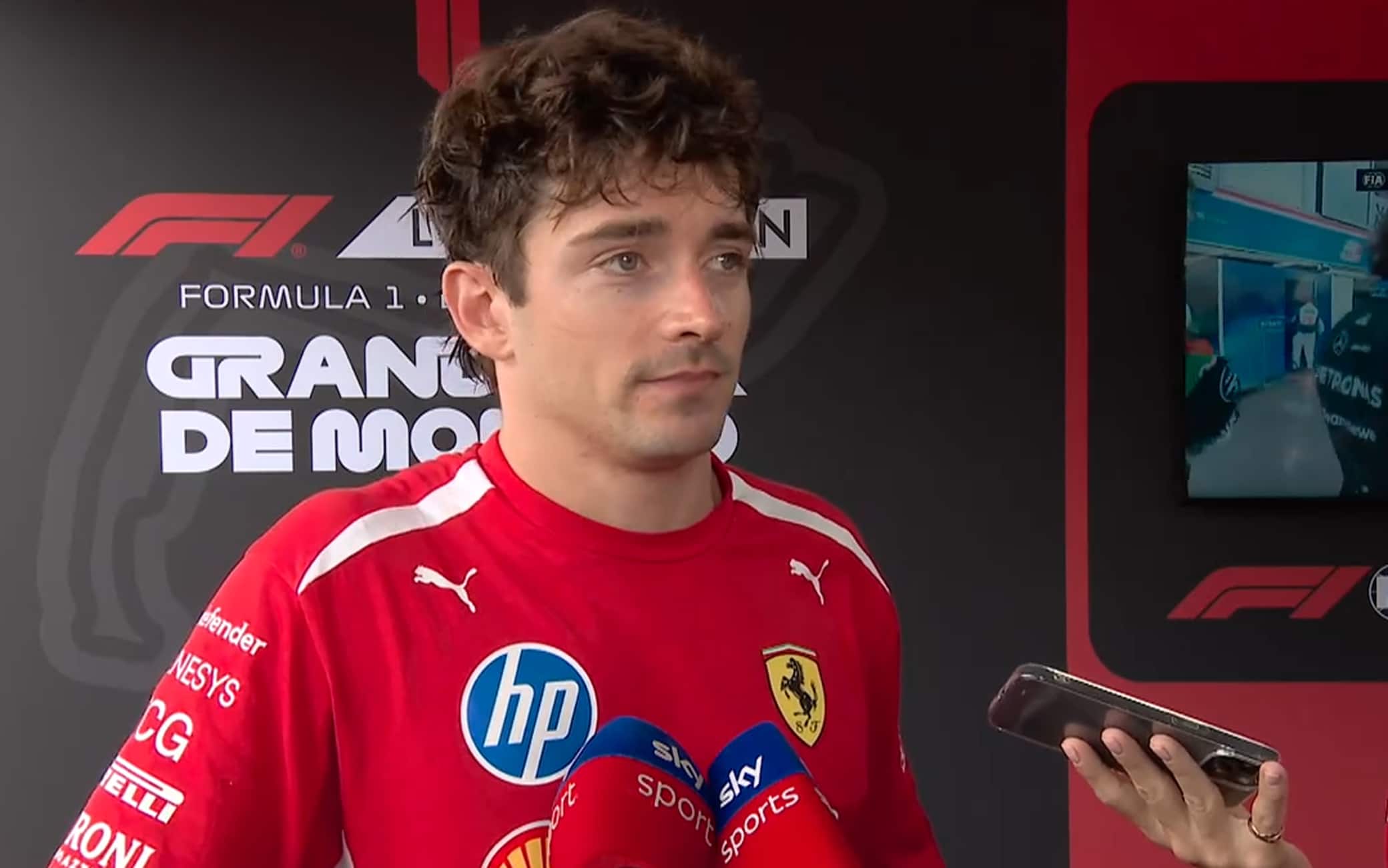 Leclerc si ritira nel GP di Monaco: "Problema ai freni, finire così è frustrante". VIDEO