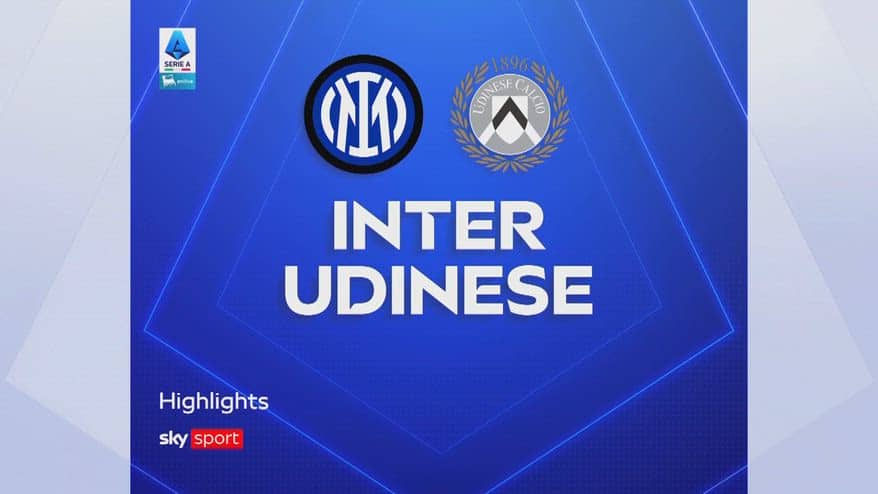 Inter-Udinese 5-3: gol e highlights