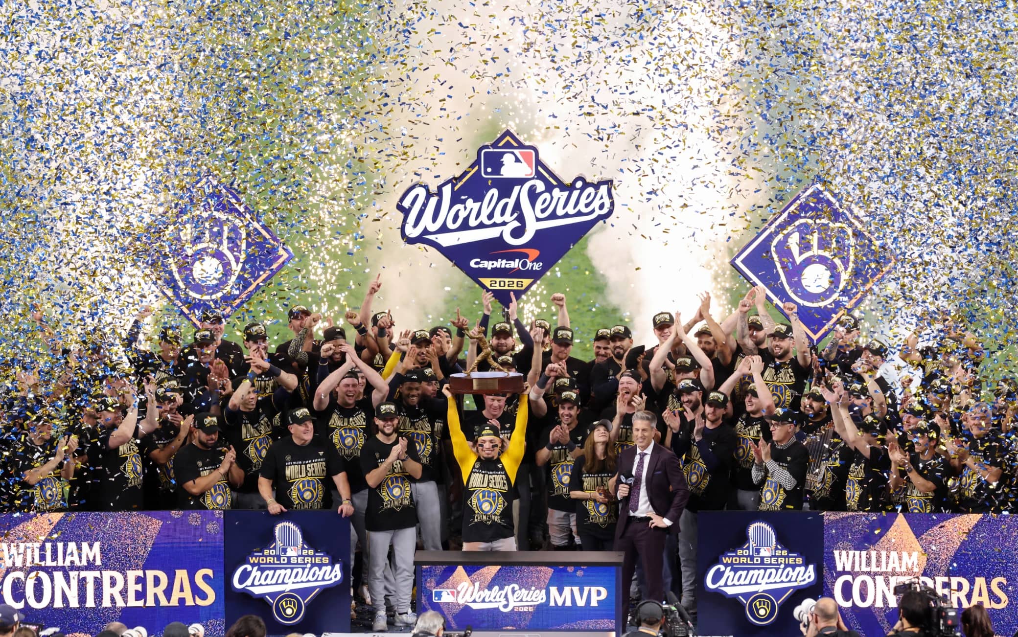 Baseball, storica vittoria dei Milwaukee Brewers nelle World Series 2026