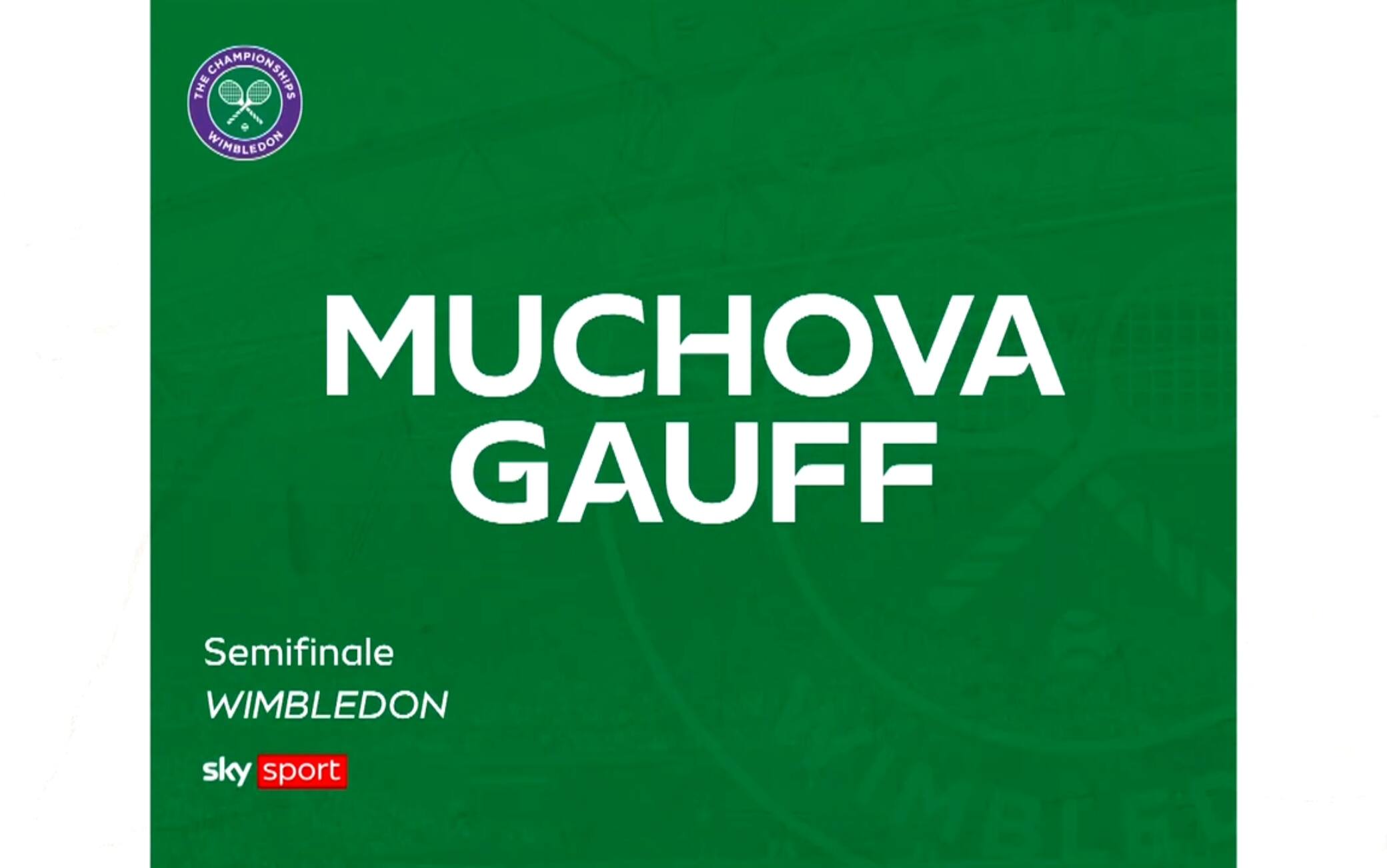 Muchova-Gauff: highlights Wimbledon