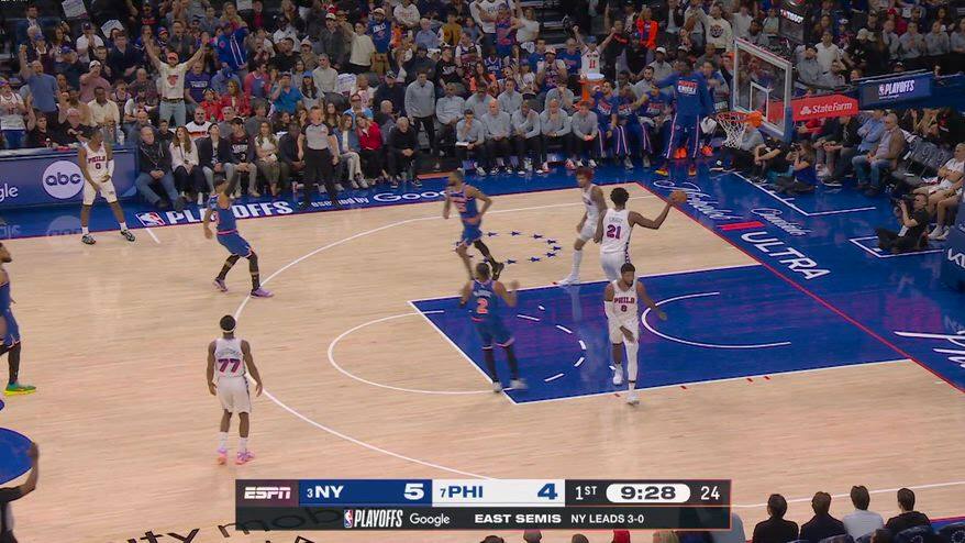 NBA, New York elimina i Sixers, Minnesota pareggia: il recap