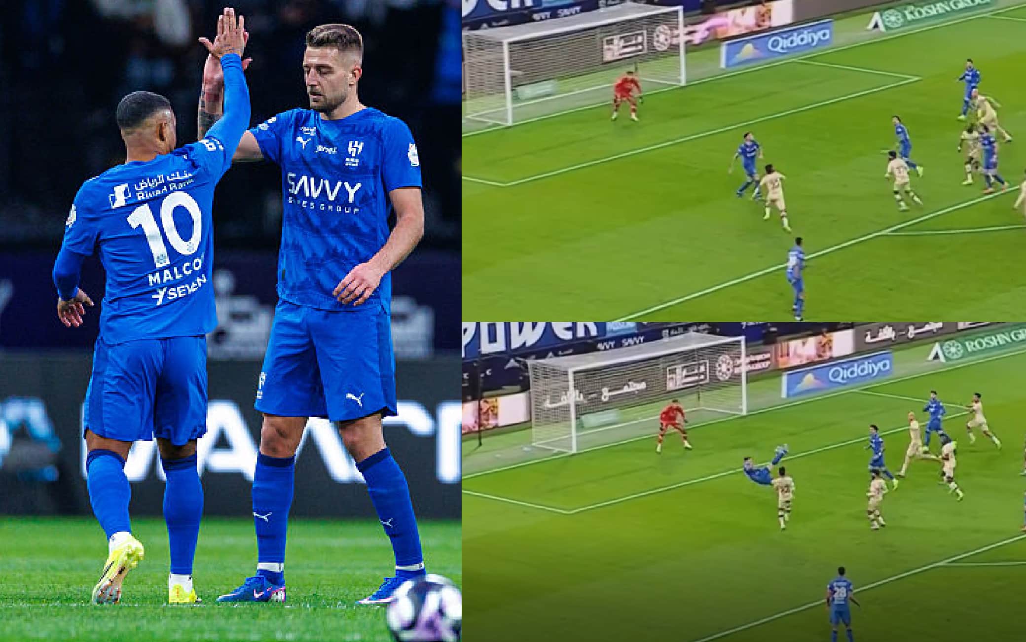 Milinkovic-Savic: il gol in rovesciata in Al Hilal-Al Feiha è da impazzire. VIDEO