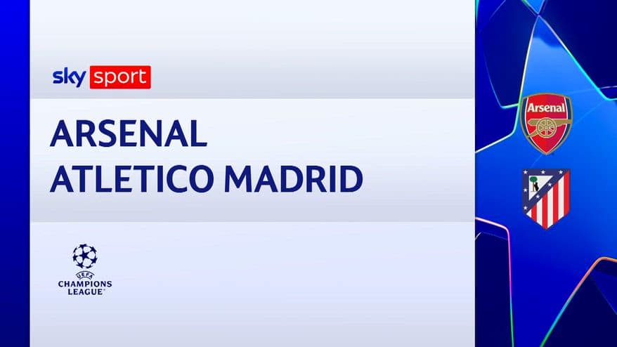 Arsenal-Atletico Madrid 1-0: gol e highlights