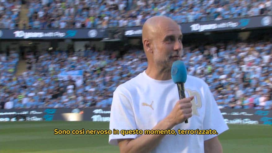 Guardiola lascia il City: il discorso integrale all'Etihad