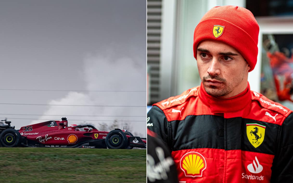 Formula 1, Leclerc in pista con la Ferrari per i test con gomme da ...