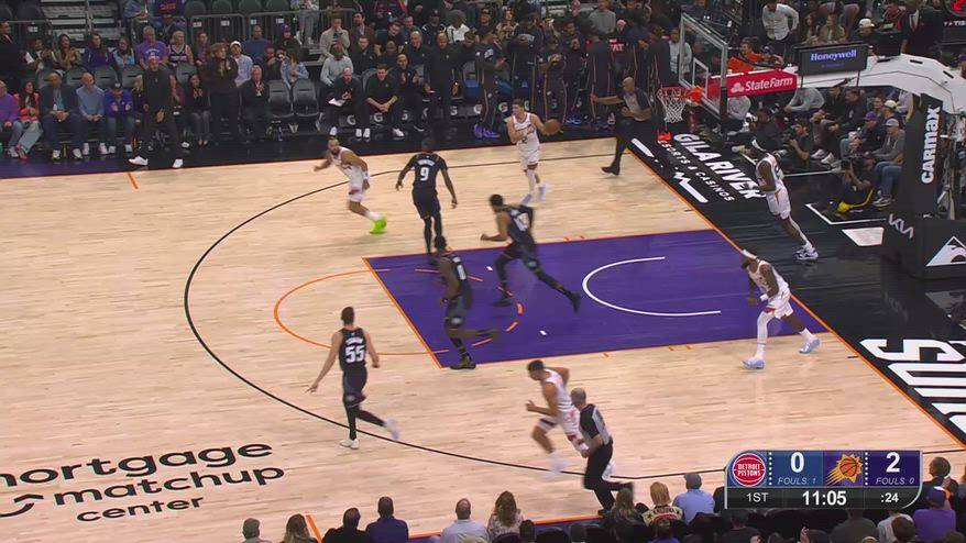 NBA, 40 punti di Dillon Brooks contro Detroit