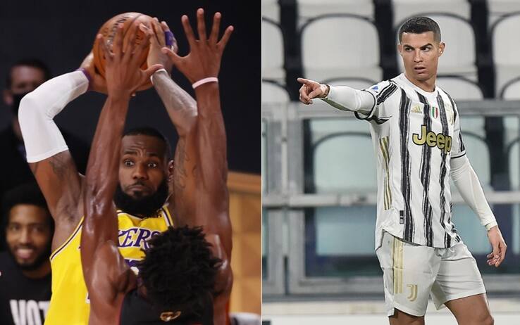 LeBron James e Cristiano Ronaldo
