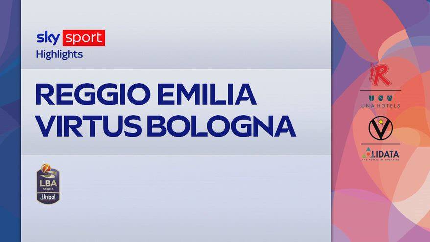 Reggio Emilia-Virtus Bologna 84-70: highlights Serie A