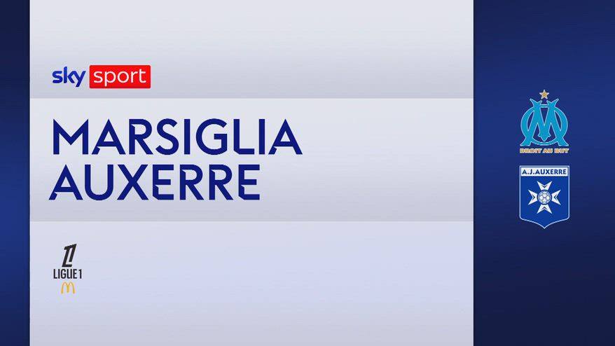 Marsiglia-Auxerre 1-0: gol e highlights
