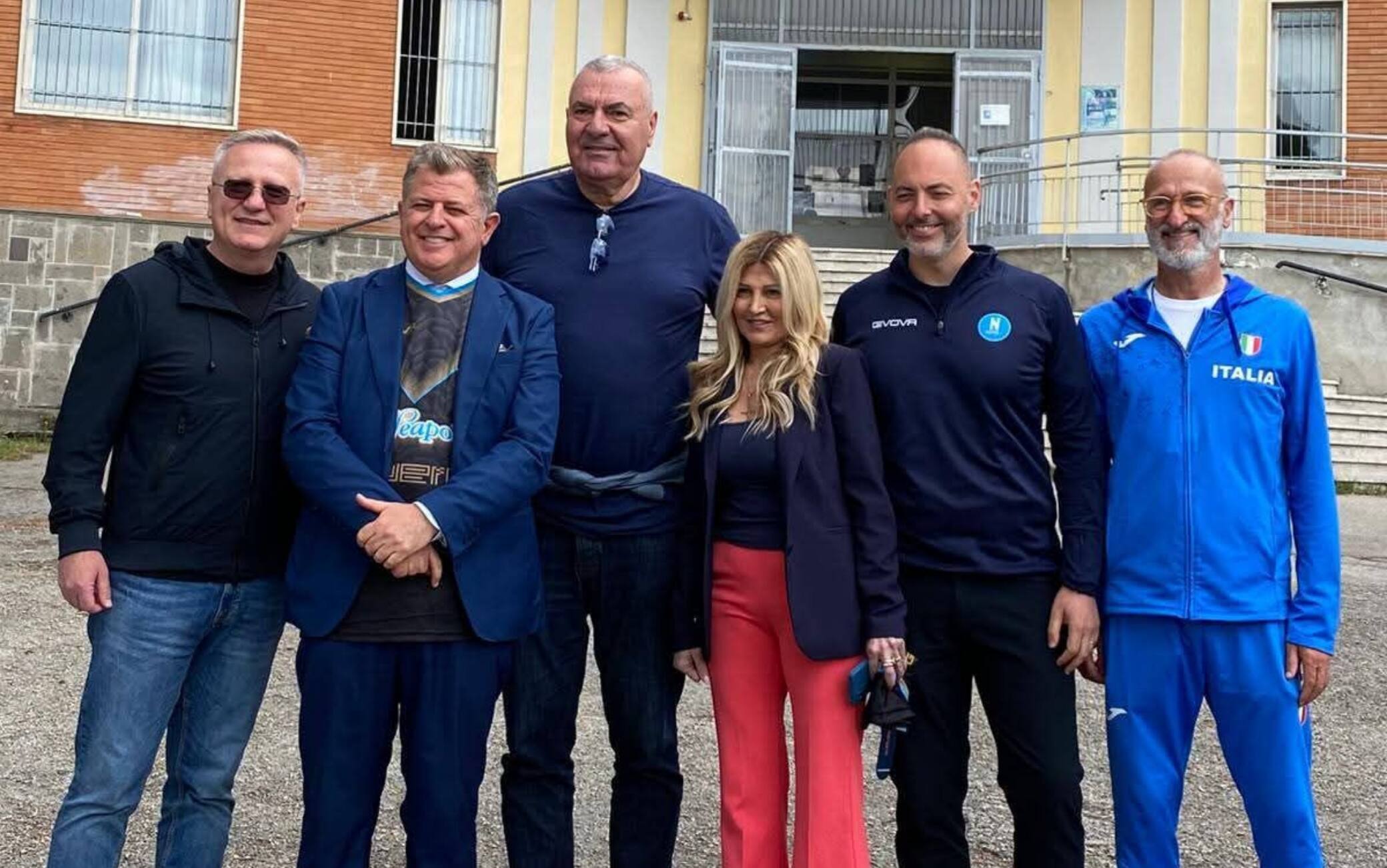 Napoli Basket, Repesa ai giovani di San Sebastiano al Vesuvio: "Cogliete le opportunità"