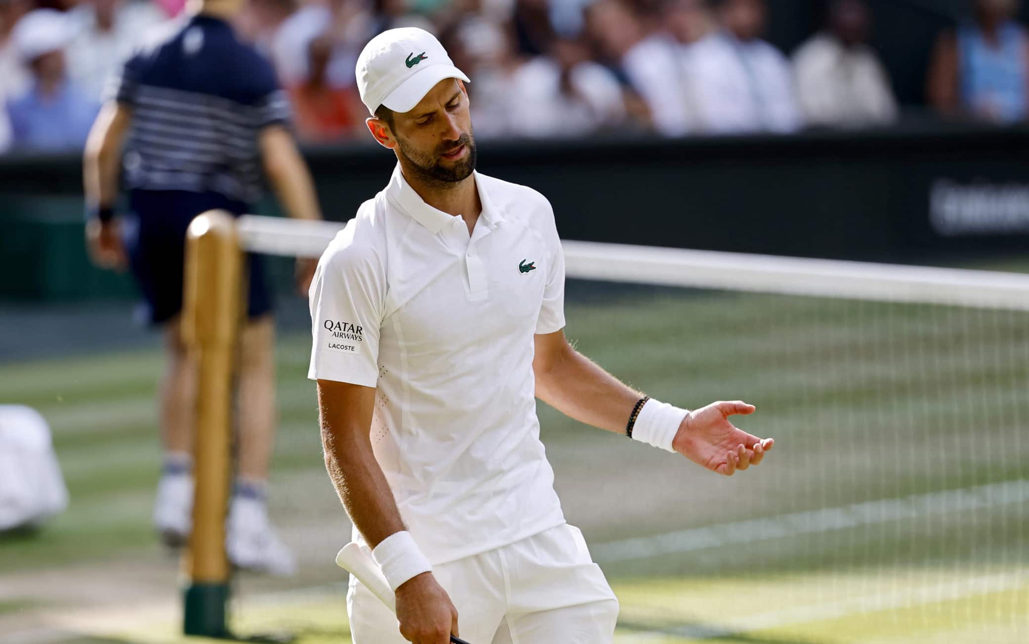 Wimbledon, Djokovic non aveva recuperato, oggi con Sinner era al 70%