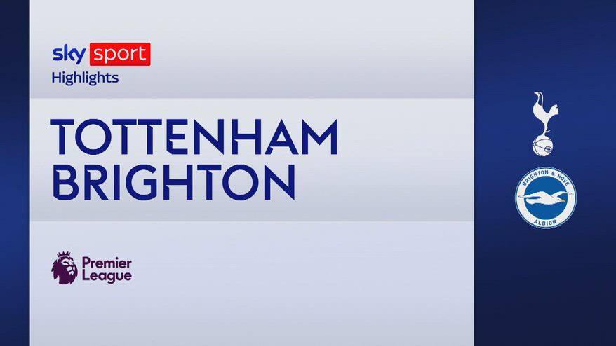 Tottenham-Brighton 2-2: gol e highlights