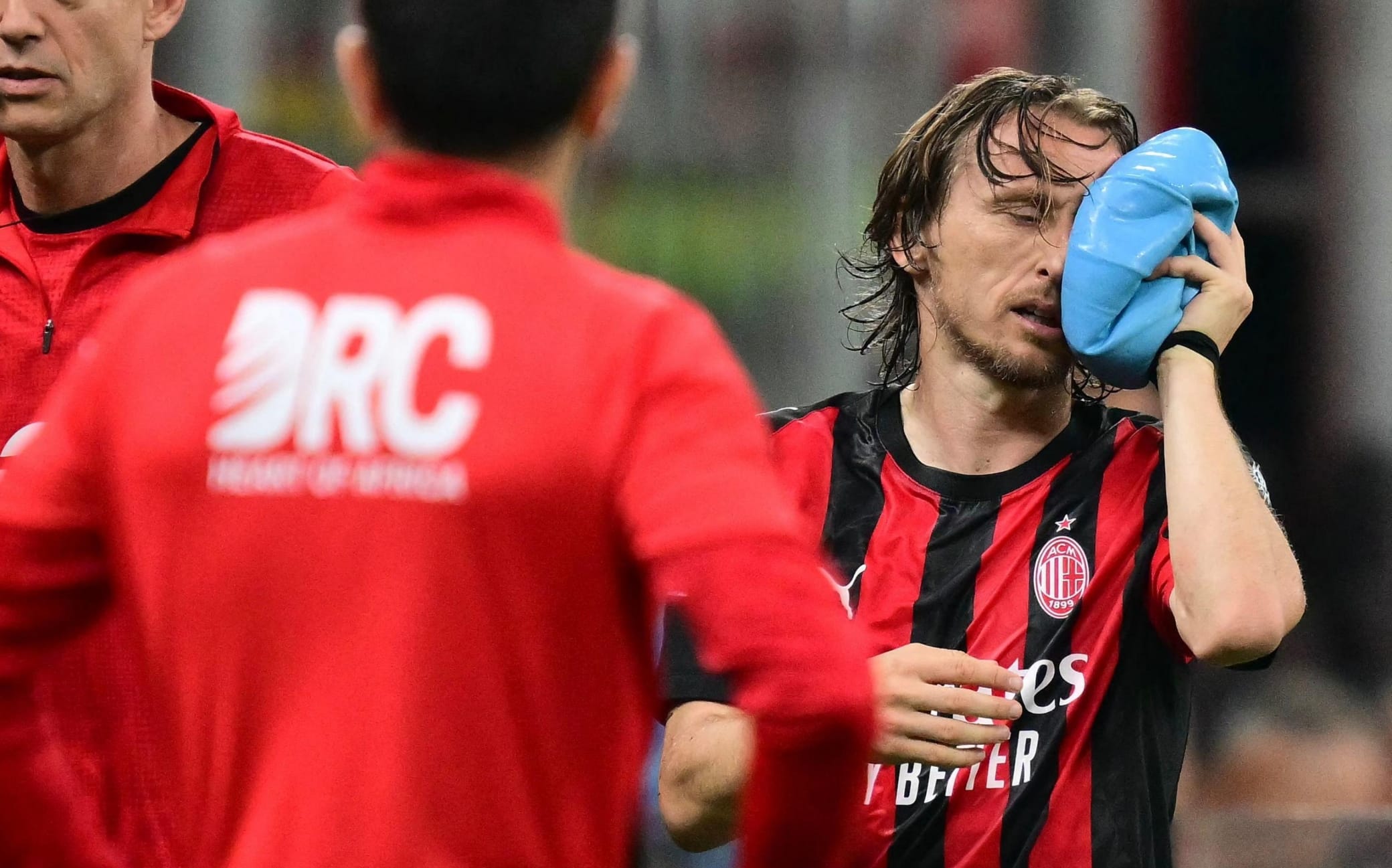 Milan-Juventus, Modric costretto a uscire per un colpo alla testa al 79'. Le news