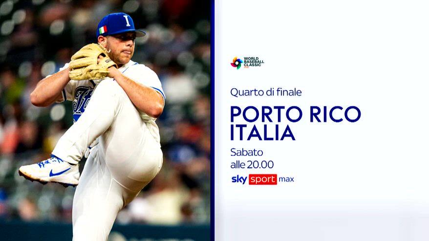 Italia-Portorico LIVE alle 20 su Sky Sport Max