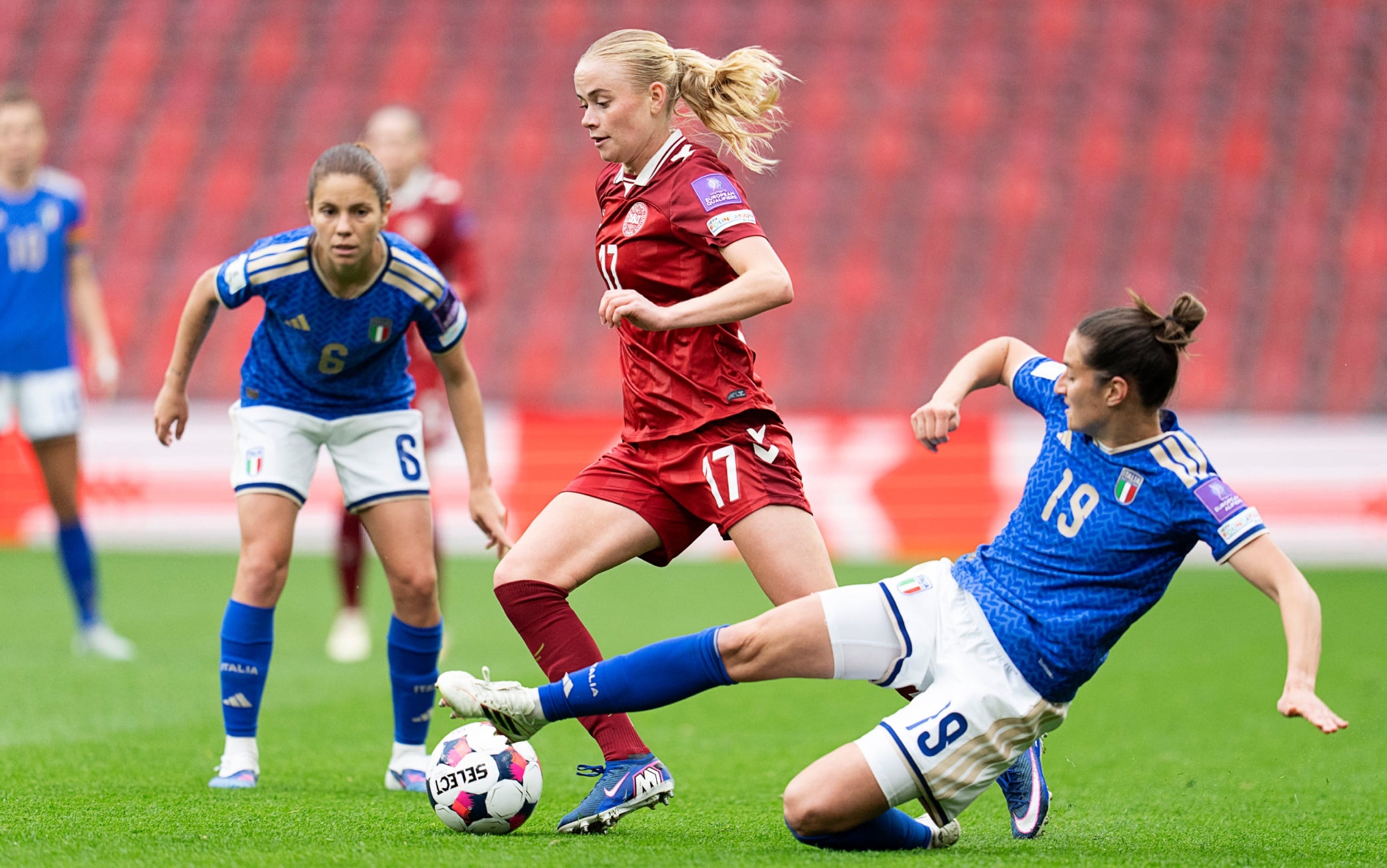 Danimarca-Italia 0-0, qualificazioni Mondiali 2027: le Azzurre sprecano, corsa in salita