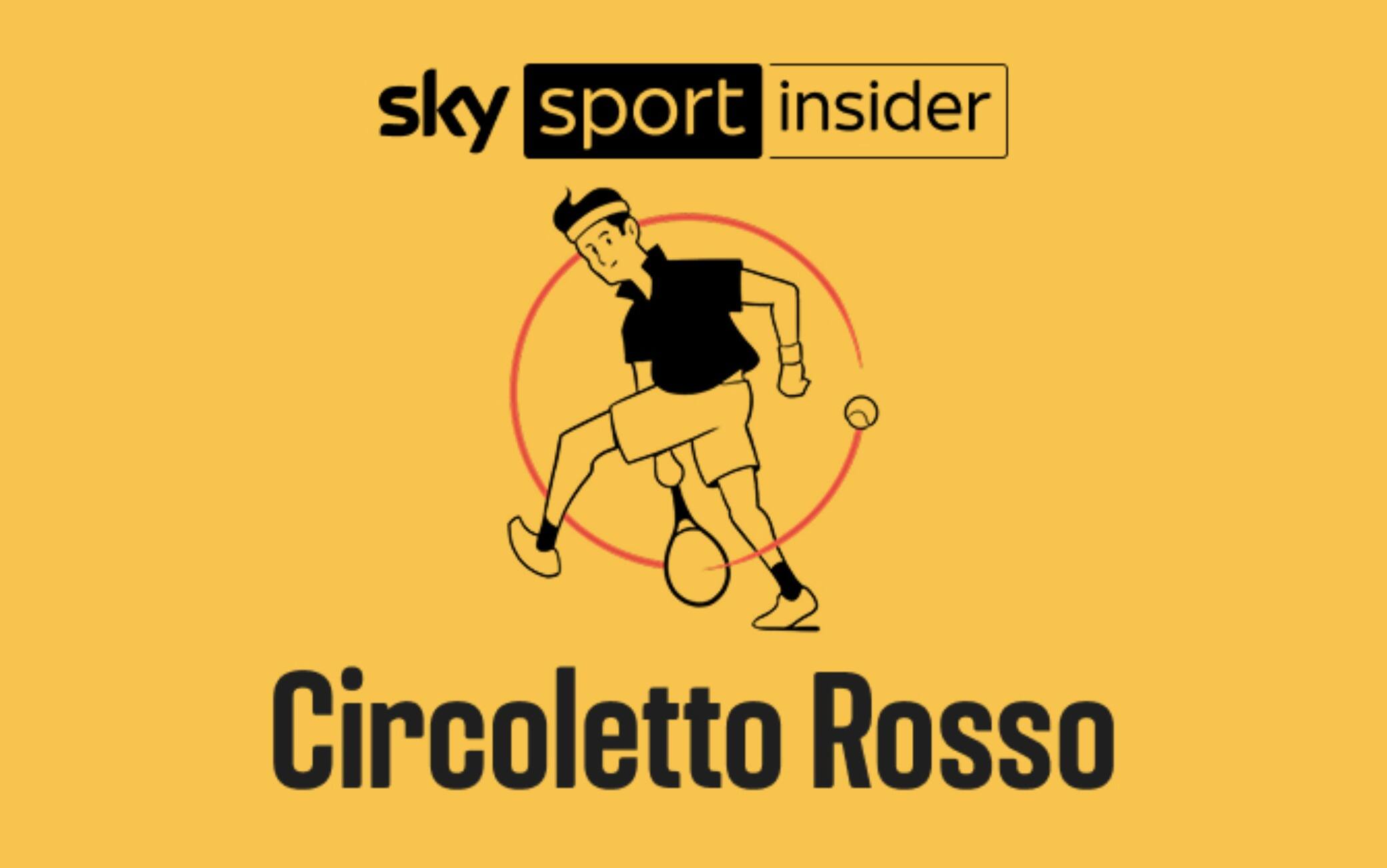 Arriva 'Circoletto Rosso', la nuova newsletter di Sky Sport Insider dedicata al tennis!