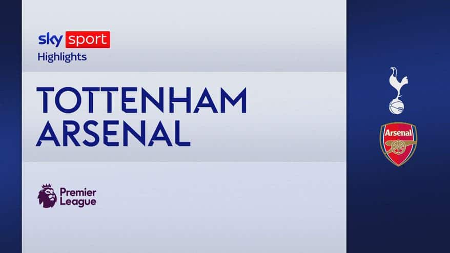 Tottenham-Arsenal 1-4: gol e highlights